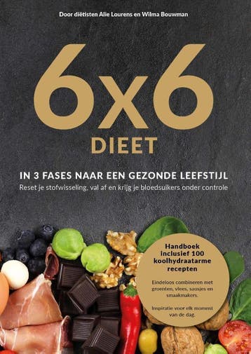 6X6 Dieet | Wilma Bouwman; Alie Lourens | Nieuw, Boeken, Verzenden, Nieuw, Wilma Bouwman; Alie Lourens