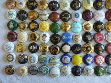 Themacollectie - Ongeveer 500 capsules, geen champagne. -