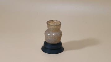 Laat-Romeins / Vroeg-Byzantijns Glas Micro-Unguentarium /