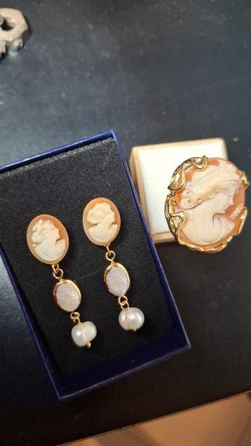 Parel - andere - 2-delige sieradenset - Cameo-ervaring