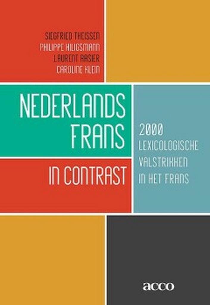 Nederlands-Frans in contrast 9789462920903, Boeken, Overige Boeken, Zo goed als nieuw, Verzenden
