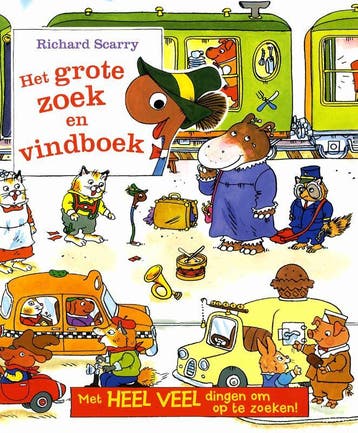 Het grote zoek en vindboek 9789048315239 Richard Scarry, Verzenden, Richard Scarry