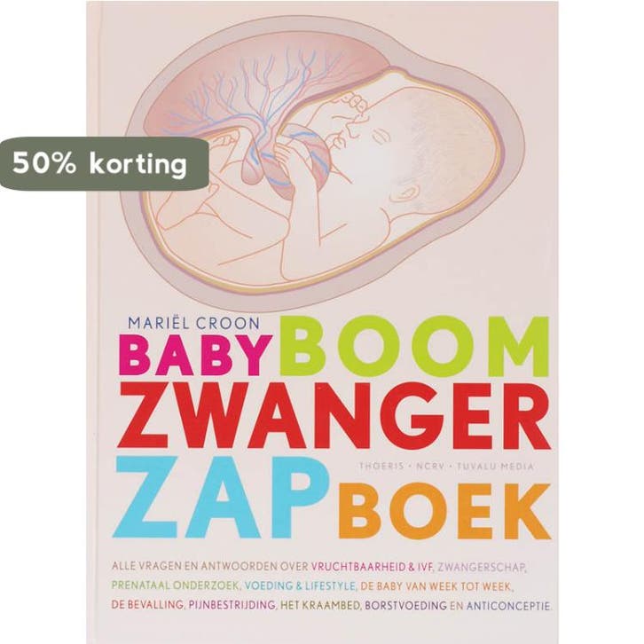 Babyboom zwanger zap boek 9789072219183 Mariel Croon, Boeken, Zwangerschap en Opvoeding, Gelezen, Verzenden