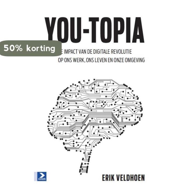 You-topia 9789052619835 Erik Veldhoen, Boeken, Economie, Management en Marketing, Zo goed als nieuw, Verzenden