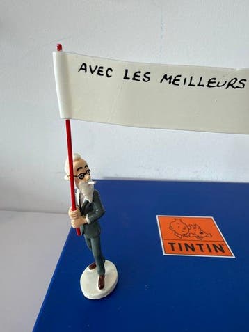 Tintin - CARTE DE VOEUX Alambik