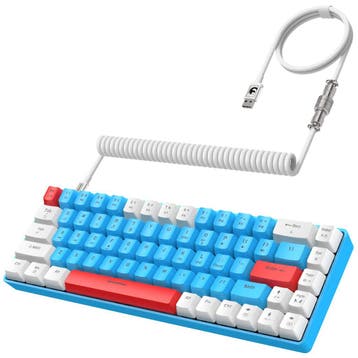 2dekans | YINDIAO T8 60% gaming keyboard, 68 keys, compact,, Ophalen of Verzenden