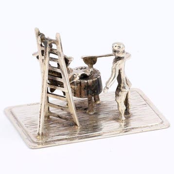 C. & A. Lesener - Beenhouwer - Detailed - Beeldje - .835