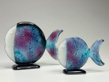 Studio Habrat - Beeldje - Coral Fish (2) - fusie