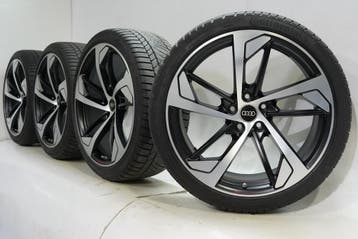 Audi RS4 RS5 B9 20 inch velgen Continental Winterbanden Orig, Autos : Pièces & Accessoires, Pneus & Jantes, Ophalen of Verzenden