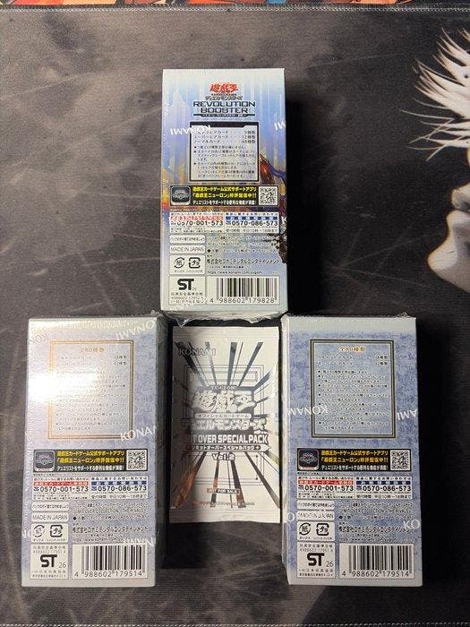Konami - 4 Booster box - Yu-Gi-Oh! - Yu-Gi-Oh! Limit Over, Collections, Collections Autre