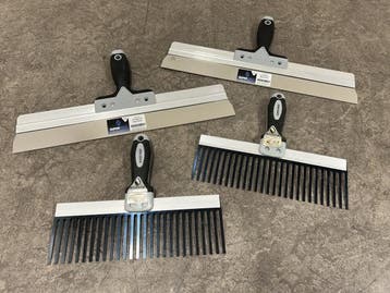 Veiling - Super Prof stukadoorsgereedschap set 4-delig, Nieuw