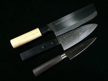 Brand New Set of 3 Japanese Kitchen Knives - Noshu Masamune
