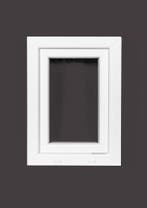 PVC raam draai kiep b50xh70 cm wit, Gevelraam of Ruit, Minder dan 80 cm, Minder dan 80 cm, Nieuw