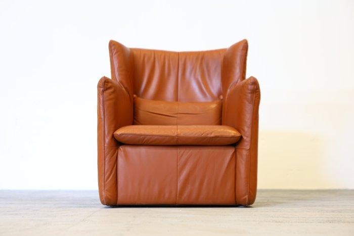 Montis - Gerard van den Berg - Fauteuil - Tibati - Leder, Antiek en Kunst, Antiek | Meubels | Stoelen en Sofa's