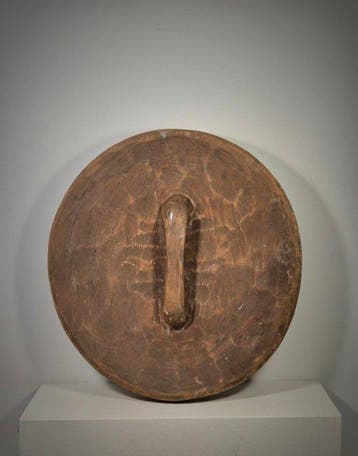 Schild (1) - Zeer mooi oorlogsschild Congo
