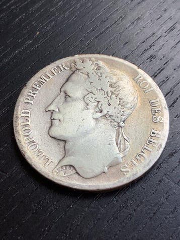 België. Leopold I. 5 Francs 1835 (Zonder minimumprijs)