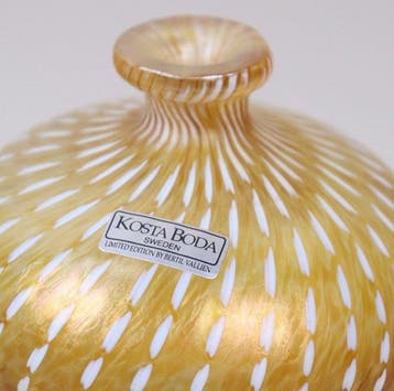 Kosta Boda - Bertil Vallien - Soupière - Minos - Verre