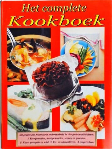 Het complete kookboek, Boeken, Kookboeken, Verzenden, Nieuw