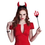Halloween Duivel Set Rood Zwart 2 delig, Verzenden, Nieuw