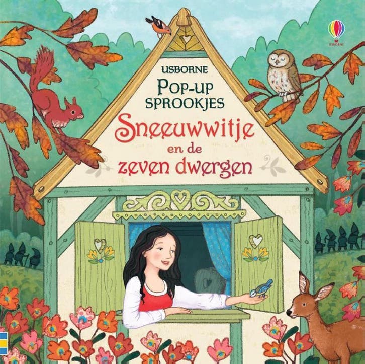 Sneeuwwitje en de zeven dwergen / Usborne pop-up sprookjes, Boeken, Kinderboeken | Kleuters, Gelezen, Verzenden