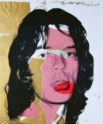 Andy Warhol (after) - Mick Jagger - Museum of Modern Art