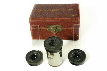 microscope de poche - Unieke Leitz Taschenmikroskop -
