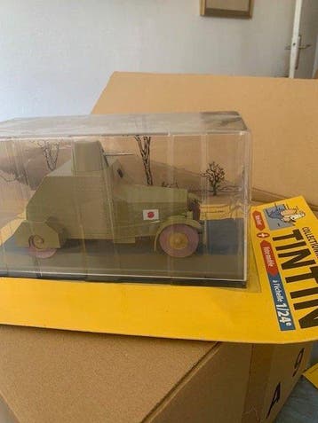 Moulinsart/Hachette - Tintin - 1 - Voiture 1/24 - LAuto