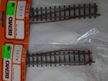 Bemo H0m - Modeltreinsporen (1) - 39-delige Bemo-verzameling