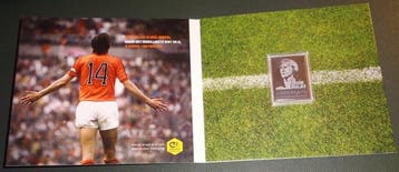 Pays-Bas 2017 - Timbre argent officiel Johan Cruijff 70