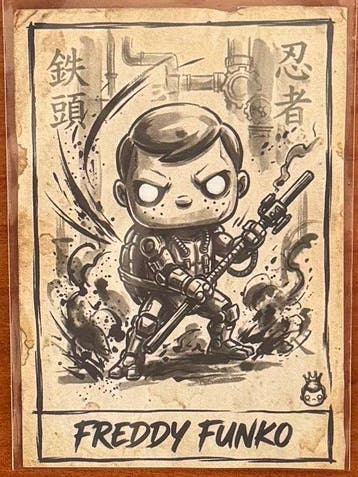 Funko - Funko Pop - Freddy Funko as Metalhead – Fundays 2025