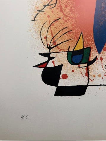 Joan Miro (1893-1983) - Lithographie I