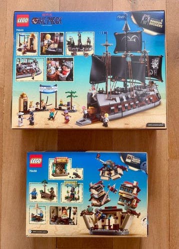 Lego Set - 75646 en 75638 - Icons - One Piece Garps Marine, Nieuw