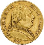 France. Louis XVIII. 20 Francs 1814-A, Paris