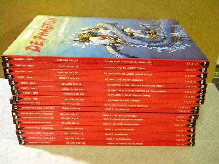 Collectie 500 - De Phaeton / Nash - 15 Album - Beperkte, Livres, BD