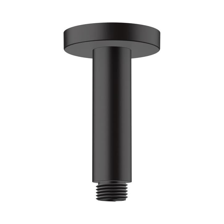 Plafond Aansluiting HansGrohe Vernis Blend 100MM Mat Zwart, Bricolage & Construction, Sanitaire, Enlèvement ou Envoi