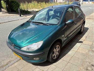 Online veiling - Peugeot - 206