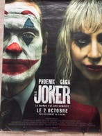 Joaquin Phoenix et Lady Gaga - Grande affiche originale du