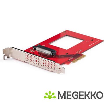 StarTech.com U.3 naar PCIe Adapter Kaart, PCIe 4.0 x4, Verzenden