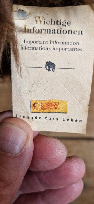 Steiff - Teddybeer Studio Bär 160 - Duitsland
