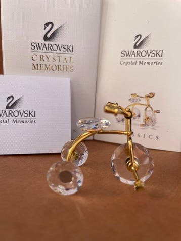 Swarovski - Figurine - Tricycle - 219198 - Cristal