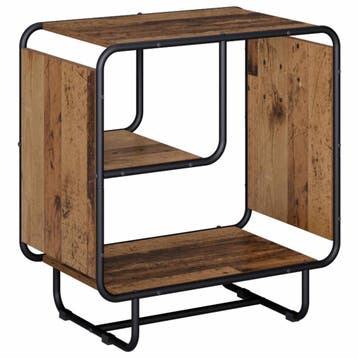 vidaXL Dressoir Eikenhout 60 x 37.5 x 64.5 cm Bewerkt hout, Verzenden, Nieuw