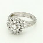 Ring - 18 karaat Witgoud Diamant (Natuurlijk), Nieuw