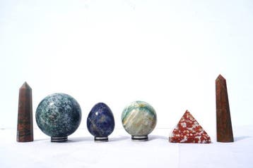 Jade vert naturel rare, sodalite, jaspe coquelicot,