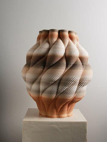 Ionela Bellato - Vaas - Aardewerk - Stratoforma