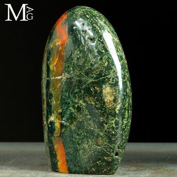 Ocean Jasper Vrijvormige Sculptuur – Gepolijste natuursteen