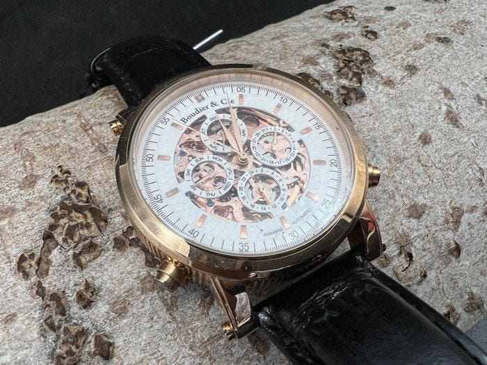 Boudier&Cie - Diamond Collection - Zonder minimumprijs -, Handtassen en Accessoires, Horloges | Heren
