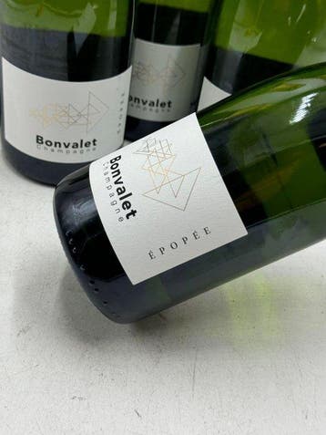 Bonvalet, épopée - Champagne Brut - 6 Flessen (0.75 liter)