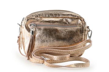 Gusti Leder Portemonnees Brons, Verzenden