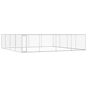 vidaXL Hondenkennel voor buiten 760x760x185 cm, Verzenden, Nieuw