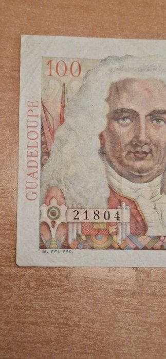 Guadeloupe. - 100 Francs - ND (1946) - Pick 35 (Sans prix de